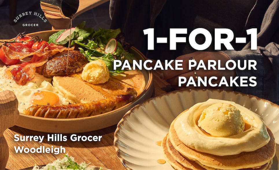 [Surrey Hills Grocer] 1 for 1 Pancake Parlour Pancakes